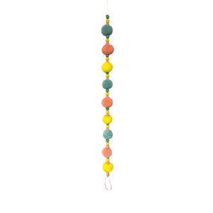 Brights Wool Ball Garland