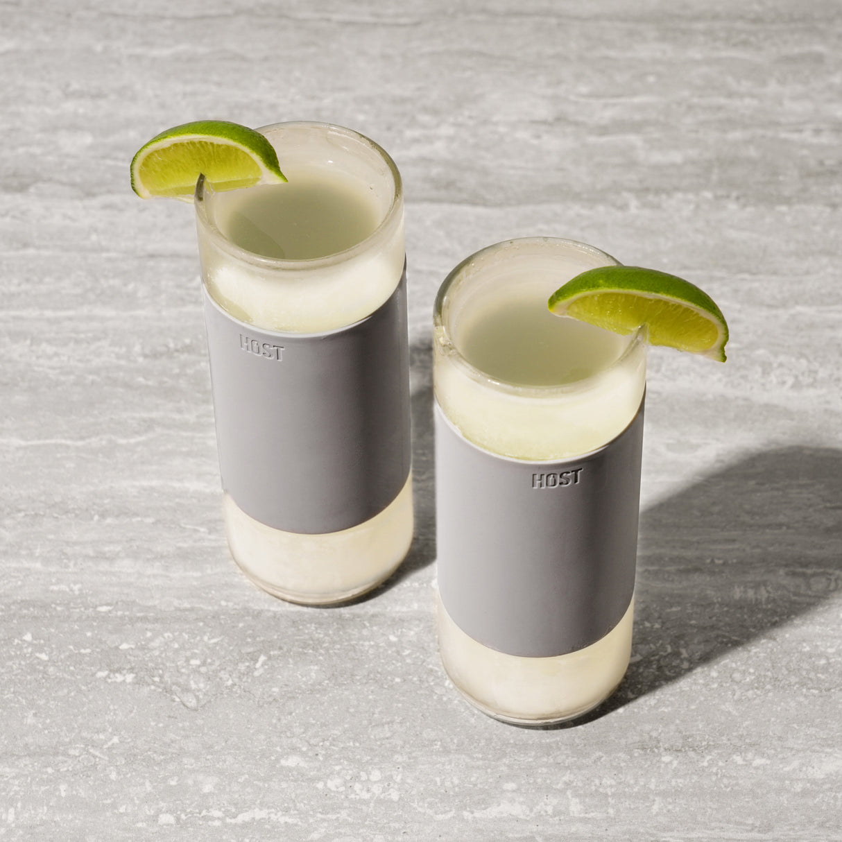 Glass freeze™ highball glass (set of two) in gray by host®
