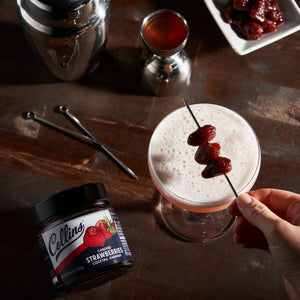 Candied Strawberries in Syrup 10.6 oz , Set of 6