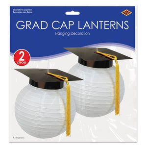 Grad Cap Paper Lanterns