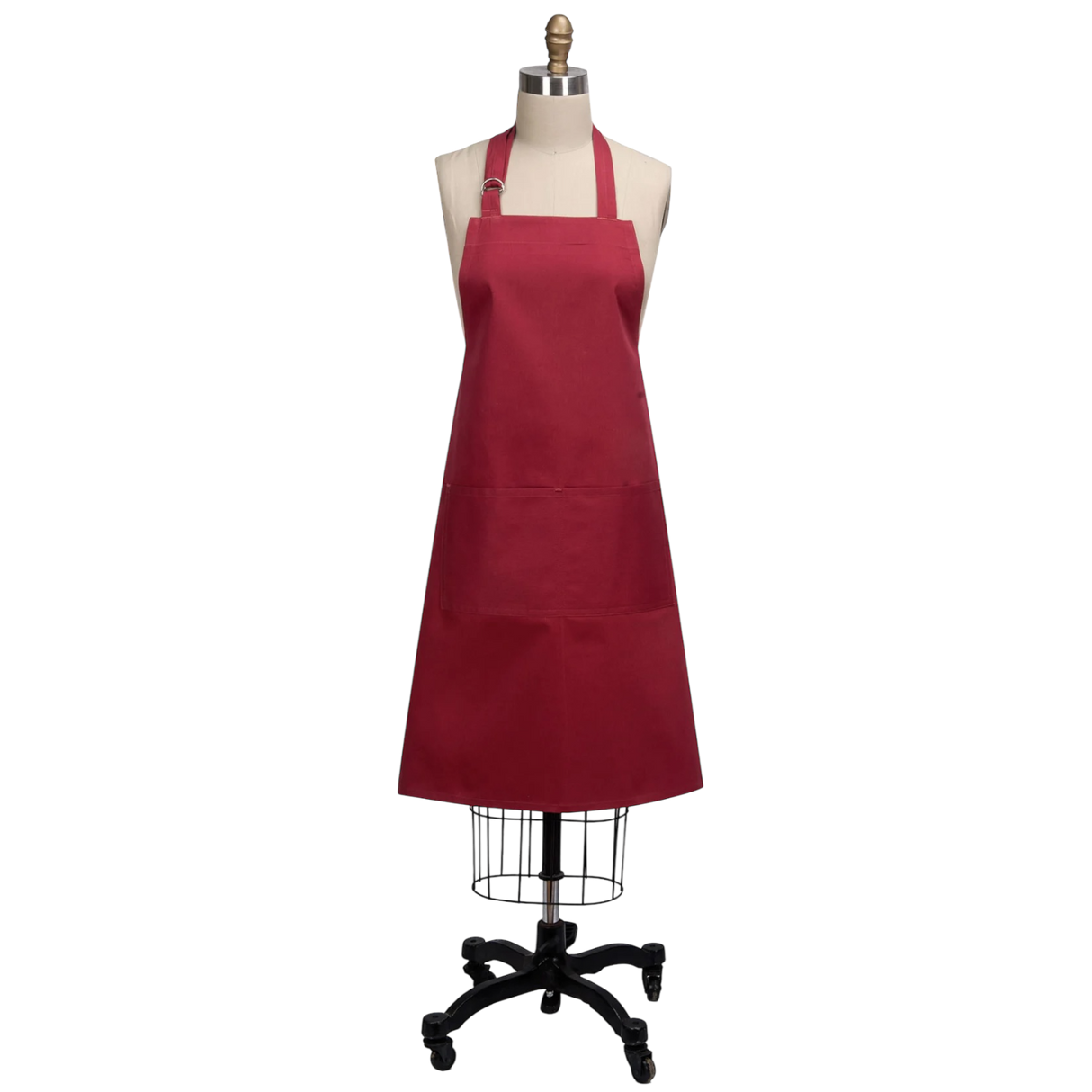 Cardinal Sound Red Solid Chef Apron