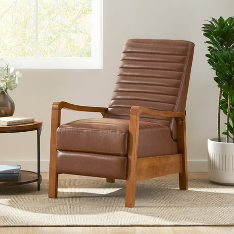 Mid-Century Modern Manual Club Recliner