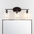 Jayne-3-light-iron/seeded-glass-cottage-rustic-led-vanity-light-Bathroom-Vanity-Lights