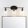 Jayne-3-light-iron/seeded-glass-cottage-rustic-led-vanity-light-Bathroom-Vanity-Lights