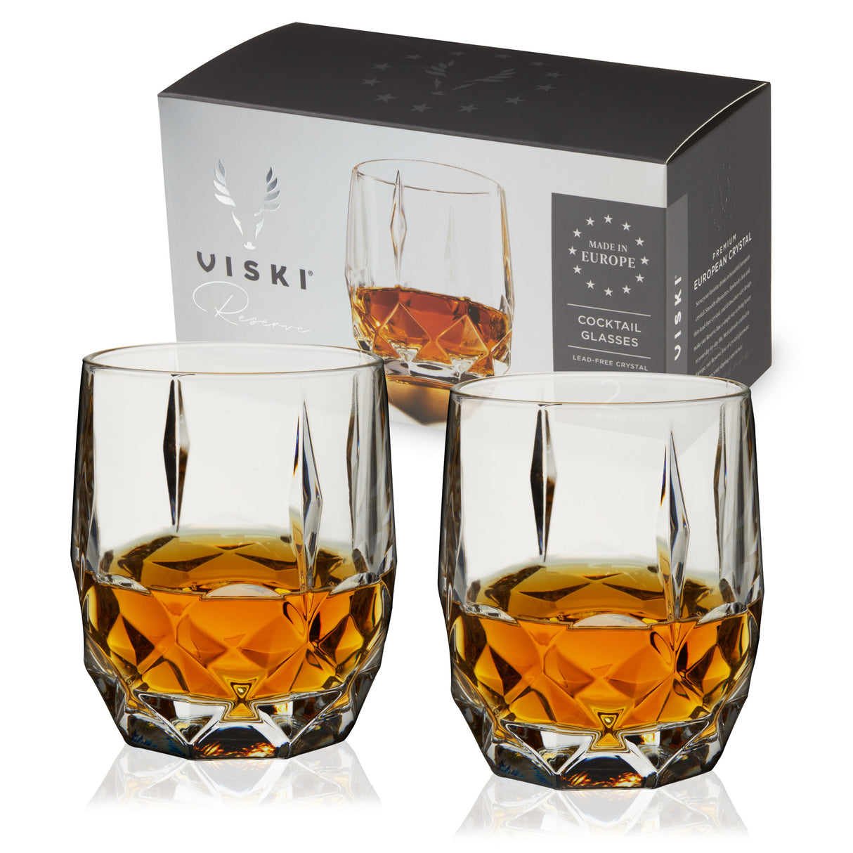 Reserve bruno crystal cocktail glass viski®