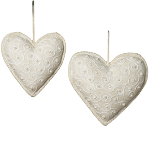 Fabric Heart Ornament