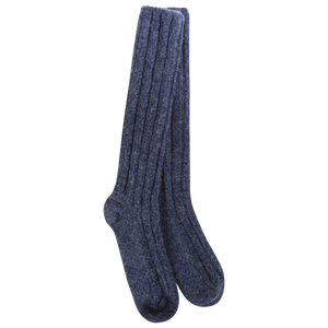 Slub Slouch Crew - Denim Confetti