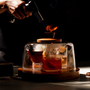 Alchemi cocktail smoking dome viski®