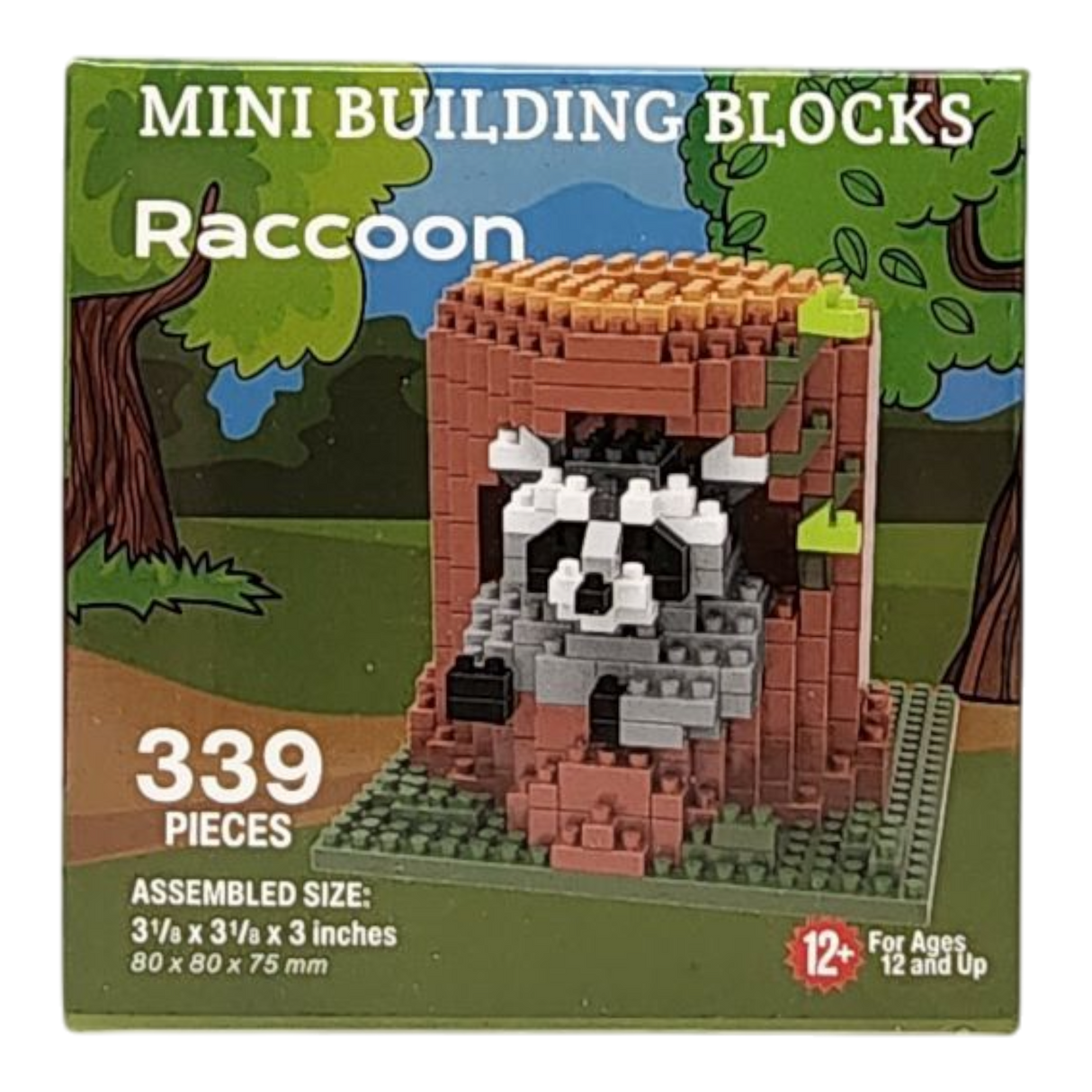 Mini Building Blocks - Raccoon
