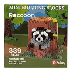 Mini Building Blocks - Raccoon