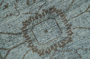 Jewel Custom Made Hand Knotted Traditional Design Brown Wool Area Rug