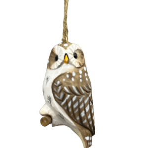 Owl 3D Wooden Ornament