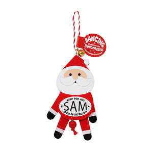 Dancing Wooden Ornament (L - Z) -
