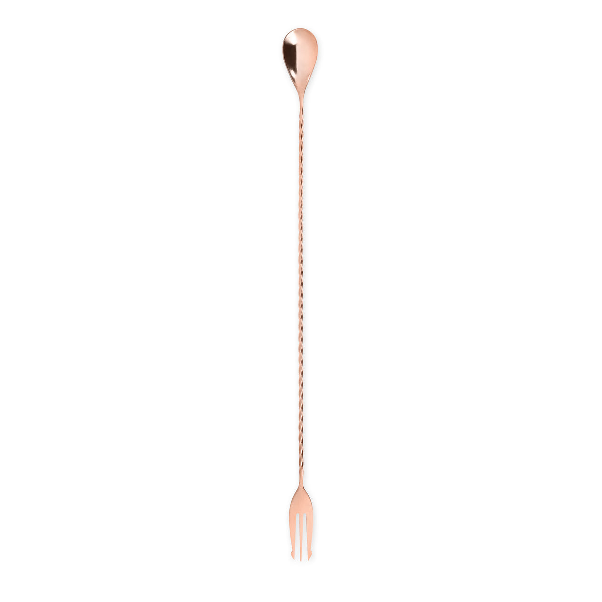 Summit-trident-barspoon-in-copper--viski®-Cocktail-&-Barware-Tool-Sets