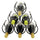 Wine-shrine-metal-bottle-holder-by-twine®-Wine-Bottle-Holders