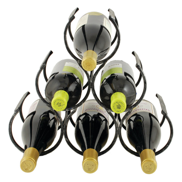 Wine-shrine-metal-bottle-holder-by-twine®-Wine-Bottle-Holders