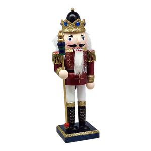 Nutcracker Soldier With Septer - 10 Inch