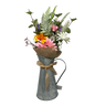 Daisy Flower in Metal Watering Can - 18" -