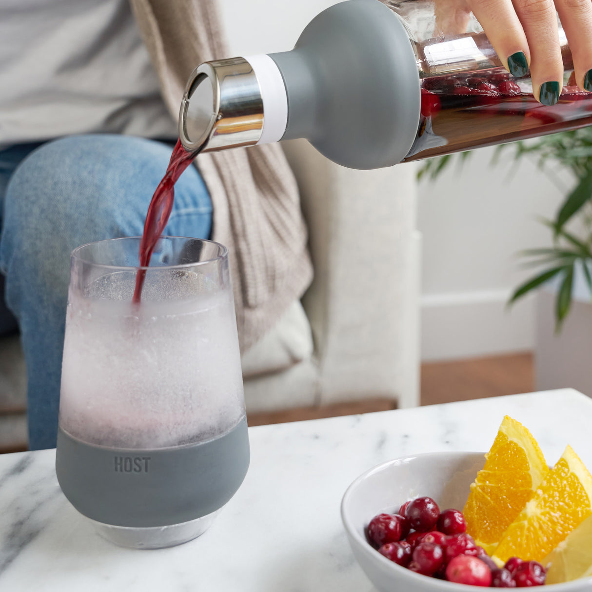 Wine-freeze™-xl-cup-in-gray-by-host®-Wine-Glasses