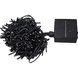 Solar String Lights - 500 LED - 8 function Twinkle - Warm White - 36 Feet Long