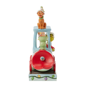 Grinch Max and Cindy Lou Ride the Train
