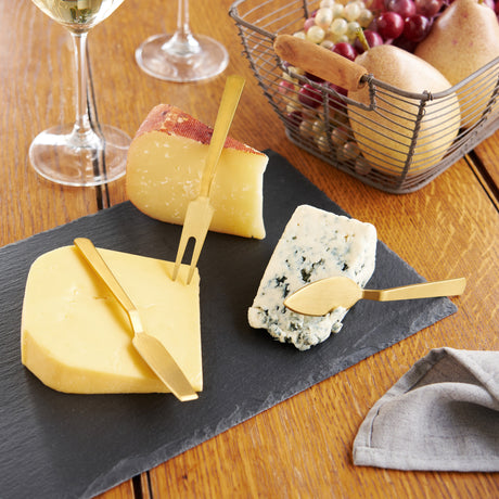 Gold cheese knife set twine®