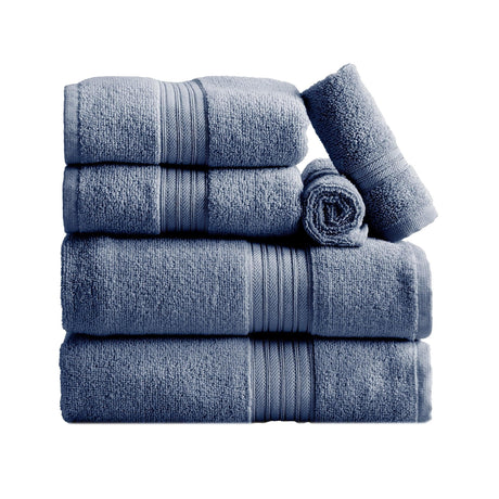 Cotton terry bath towel set - cooper collection