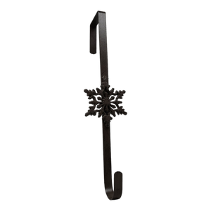 Cast Iron Wreath Holder - Snowflake