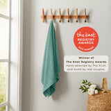 Cotton textured bath towel set - acacia collection