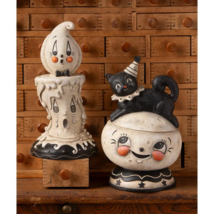 CANDLESTICK GUS AND MOURNING RUS BY JOHANNA PARKER FOR BETHANY LOWE DESIGNS