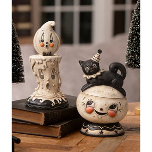 CANDLESTICK GUS AND MOURNING RUS BY JOHANNA PARKER FOR BETHANY LOWE DESIGNS