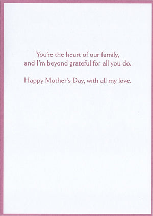 Radiant Marble - Mother's Day Card