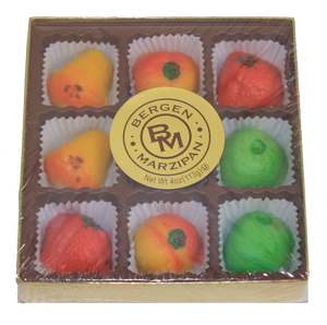 Marzipan Fruit Gift Box - 4 oz
