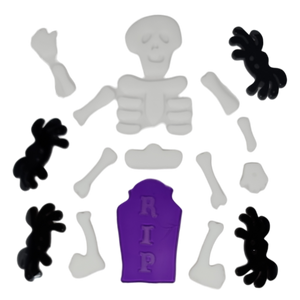 Window Gel Clings - Skeleton