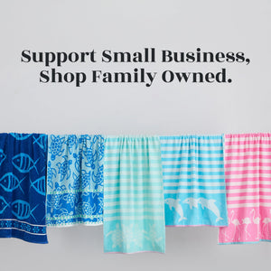 Cotton Velour Beach Towels 2-Pack - Maui Collection