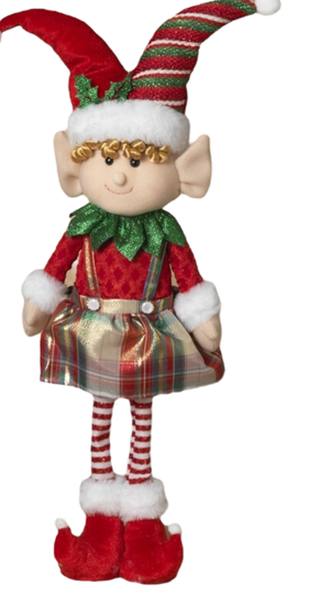 Jolly Holiday Elf Figurine -