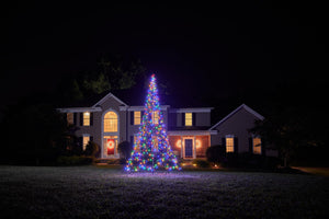 Fairybell 13 Foot Pole Tree - 640 LED Multi Color