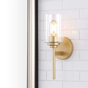 Juno 1 - light farmhouse industrial iron cylinder led sconce - Tuesday Morning - Wall Sconces