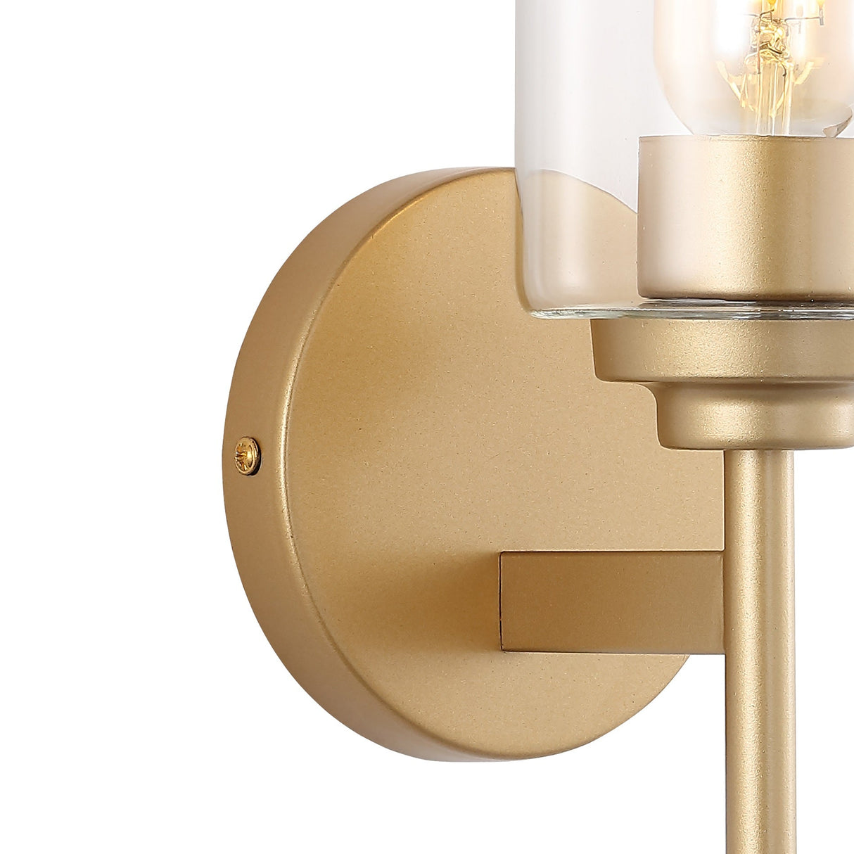 Juno 1 - light farmhouse industrial iron cylinder led sconce - Tuesday Morning - Wall Sconces