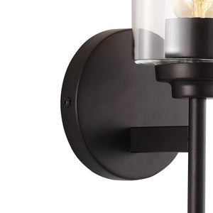 Juno 1 - light farmhouse industrial iron cylinder led sconce - Tuesday Morning - Wall Sconces