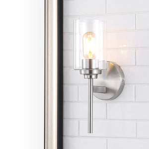 Juno 1 - light farmhouse industrial iron cylinder led sconce - Tuesday Morning - Wall Sconces
