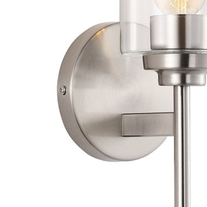 Juno 1 - light farmhouse industrial iron cylinder led sconce - Tuesday Morning - Wall Sconces