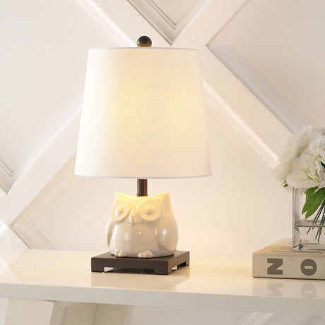 Justina ceramic mini led table lamp - Tuesday Morning - Table Lamps