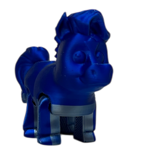 Barnyard Horse- Blue Color