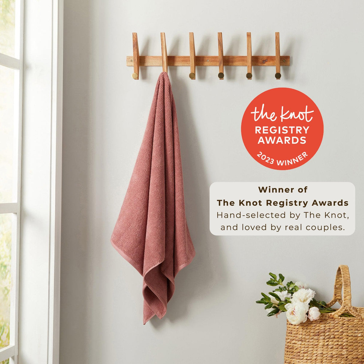 Cotton textured bath towel set - acacia collection