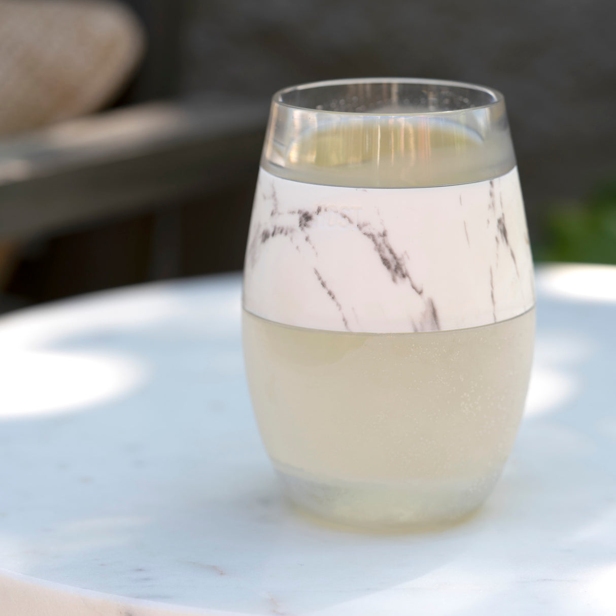 Wine-freeze™-cooling-cup-in-marble-cup-by-host®-Wine-Glasses
