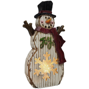Lightup Snowman Figurine -