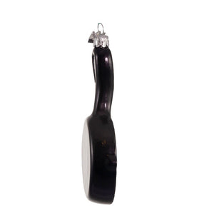 Frying Pan Glass Ornament - 5 Inch
