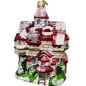 Santa Castle  Ornament
