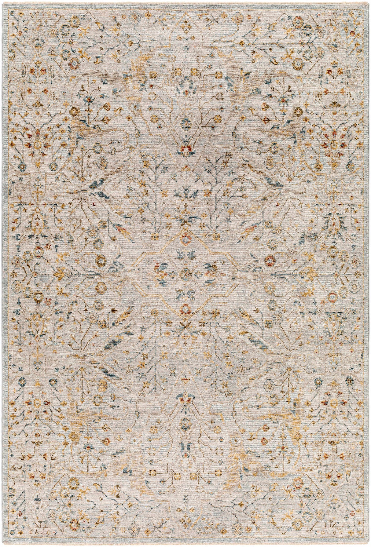 Kabungahan Oushak Style Floral Rug
